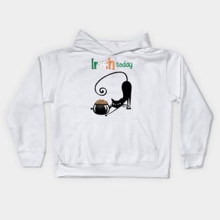 Irish today Kids Hoodie